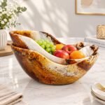 Resin Decorative Fruits Bowl