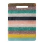 Multicolor Striped Resin Board