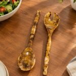 Resin Multi Tone Serving Set